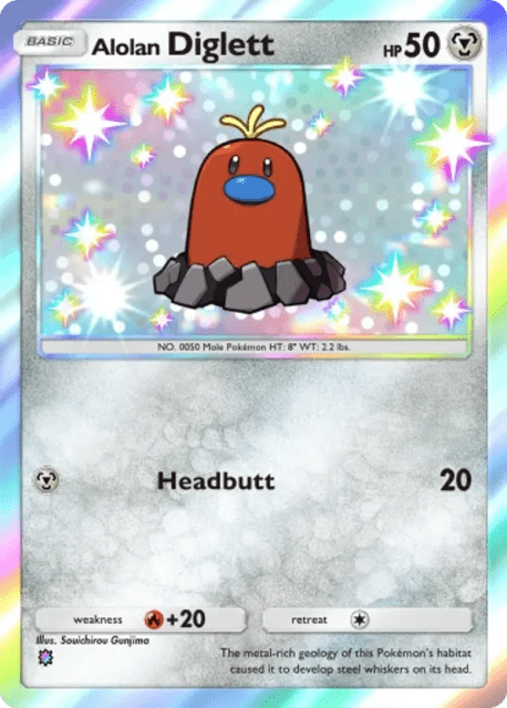 Alolan Diglett (311) — Mega Rising