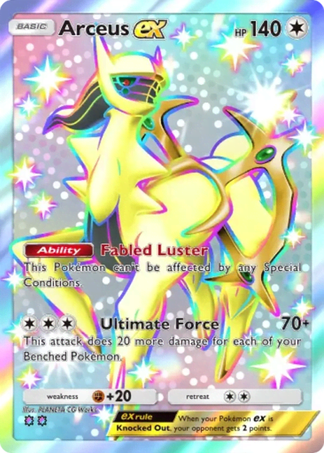Arceus ex (328) — Mega Rising