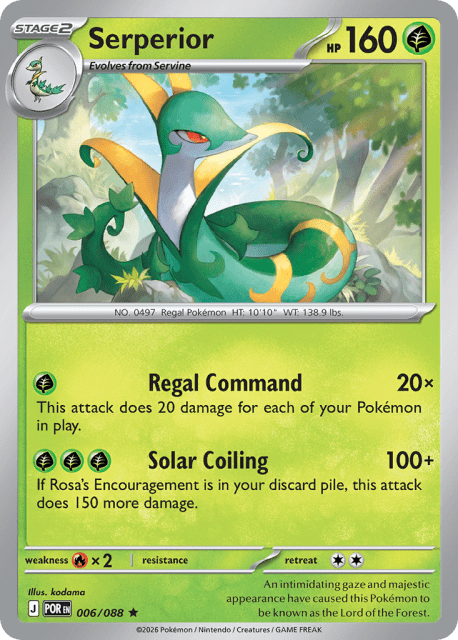 Serperior (Holofoil) (6) — Perfect Order