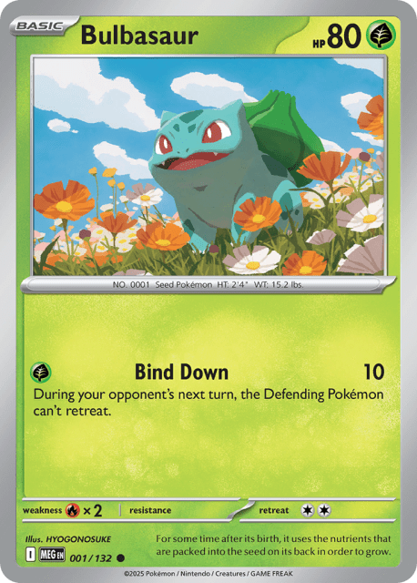 Bulbasaur (1) — Mega Evolution