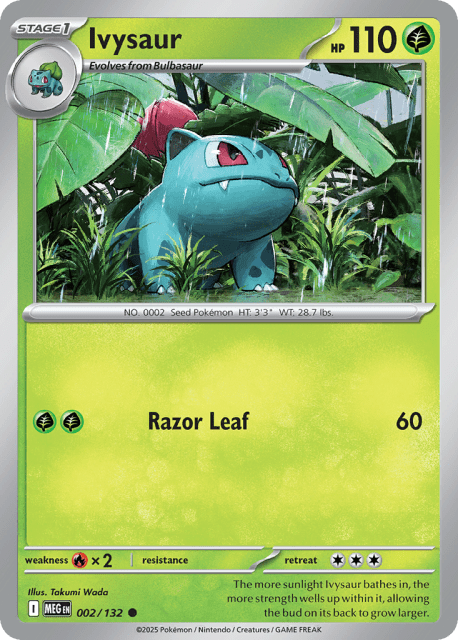 Ivysaur (2) — Mega Evolution