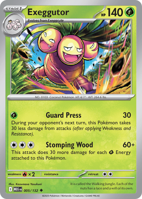 Exeggutor (5) — Mega Evolution