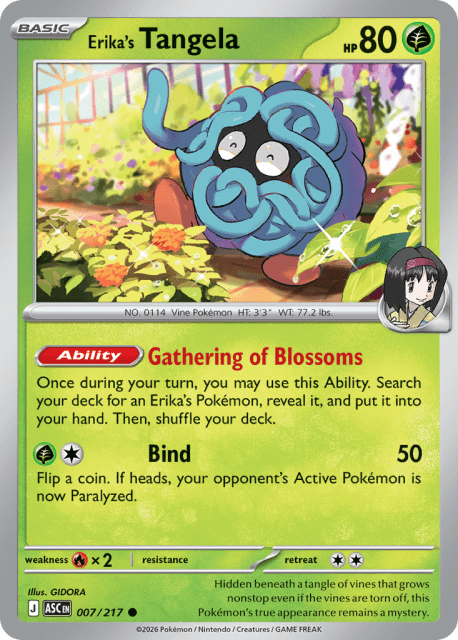 Erika's Tangela (7) — Ascended Heroes