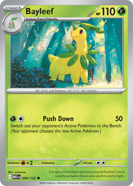 Bayleef (9) — Mega Evolution