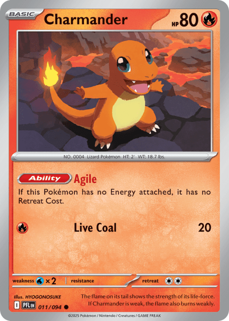 Charmander (11) — Phantasmal Flames