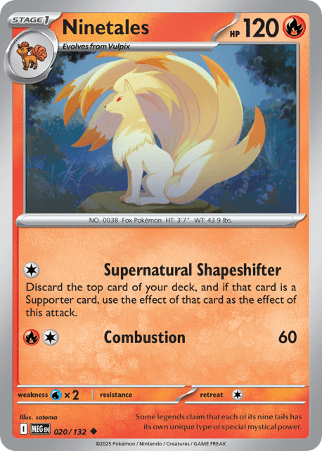 Ninetales (20) — Mega Evolution