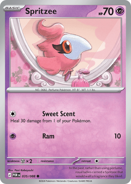 Spritzee (Reverse Holofoil) (35) — Perfect Order