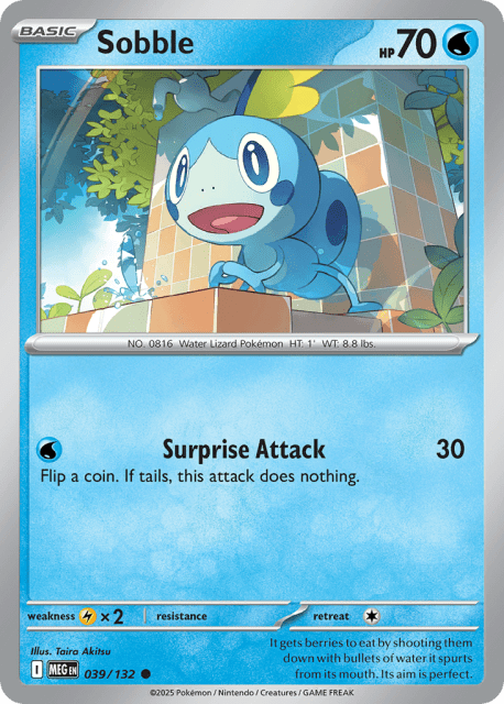 Sobble (39) — Mega Evolution