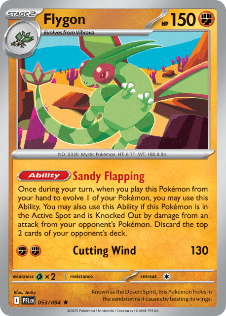 Flygon (Holofoil) (53) — Phantasmal Flames