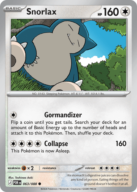 Snorlax (63) — Perfect Order