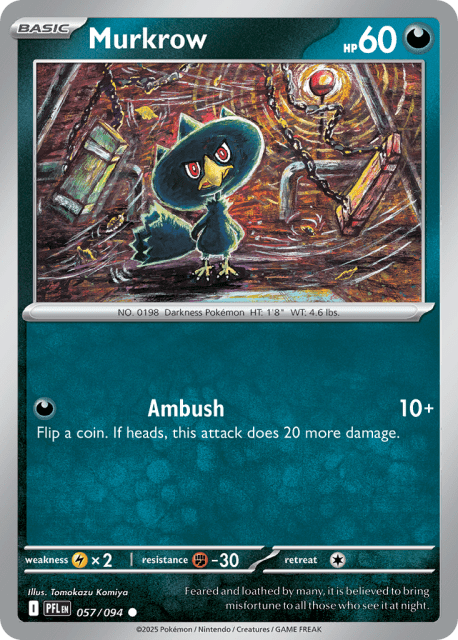 Murkrow (57) — Phantasmal Flames