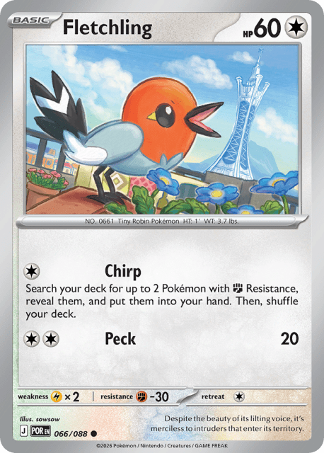 Fletchling (66) — Perfect Order