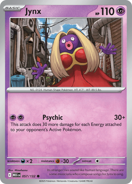 Jynx (57) — Mega Evolution