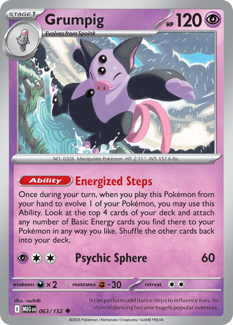 Grumpig (63) — Mega Evolution