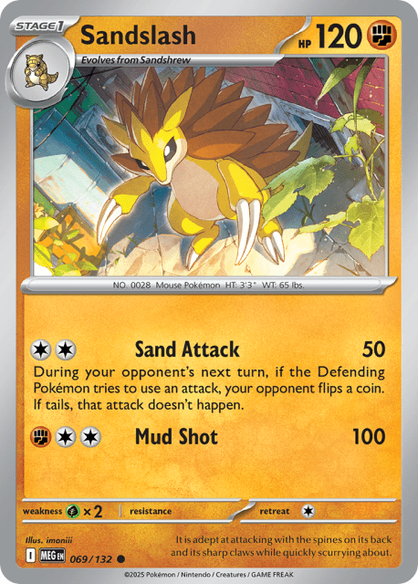 Sandslash (69) — Mega Evolution