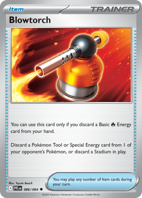 Blowtorch (Reverse Holofoil) (86) — Phantasmal Flames