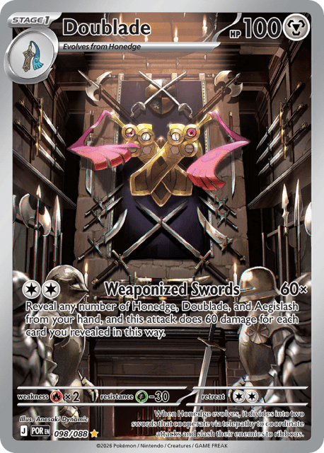 Doublade (Holofoil) (98) — Perfect Order