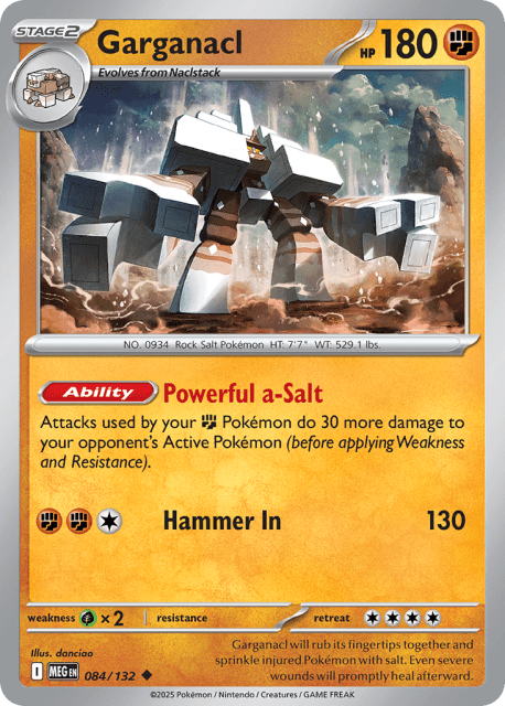 Garganacl (84) — Mega Evolution