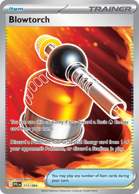 Blowtorch (Holofoil) (117) — Phantasmal Flames
