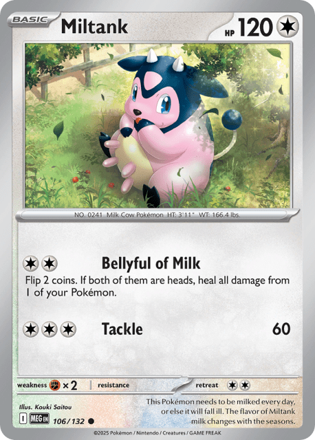 Miltank (106) — Mega Evolution