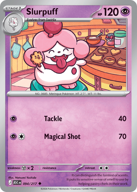 Slurpuff (94) — Ascended Heroes