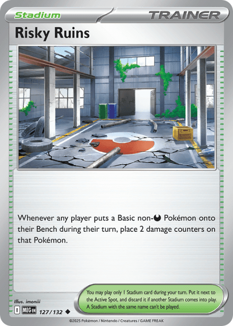 Risky Ruins (127) — Mega Evolution