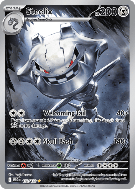 Steelix (Holofoil) (150) — Mega Evolution