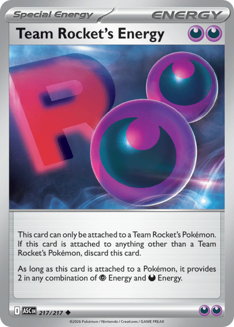 Team Rocket's Energy (217) — Ascended Heroes