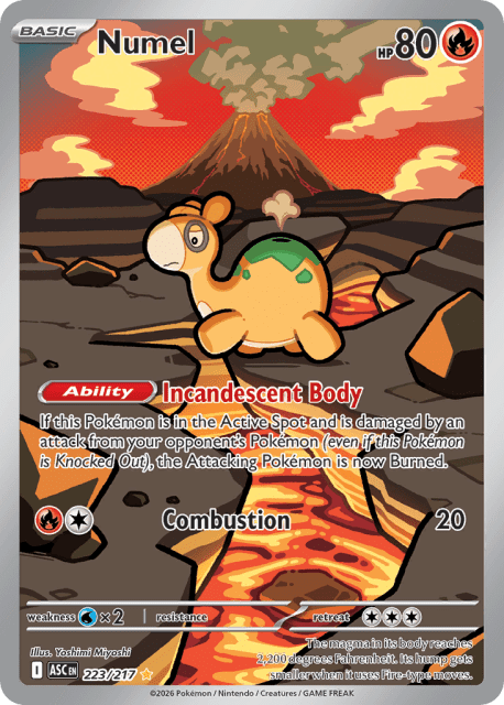 Numel (Holofoil) (223) — Ascended Heroes