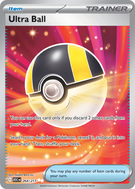 Ultra Ball (Holofoil) (264) — Ascended Heroes