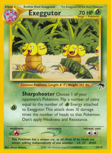Exeggutor (13) — Southern Islands