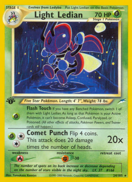 Light Ledian (First Edition) (24) — Neo Destiny