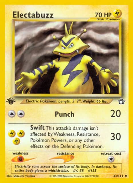 Electabuzz (Unlimited) (33) — Neo Genesis