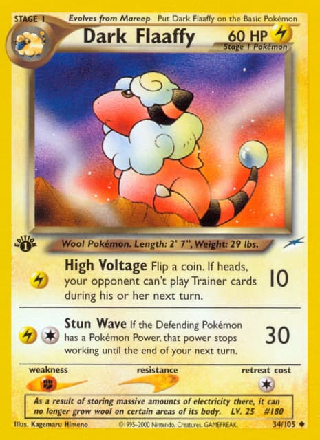 Dark Flaaffy (Unlimited) (34) — Neo Destiny