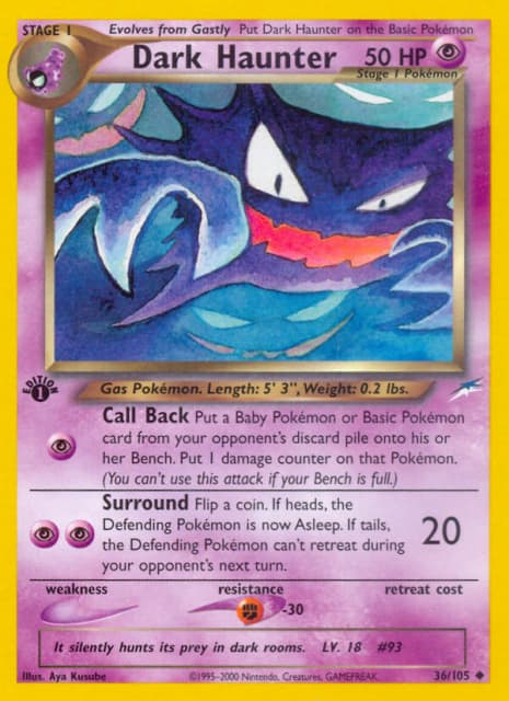 Dark Haunter (First Edition) (36) — Neo Destiny