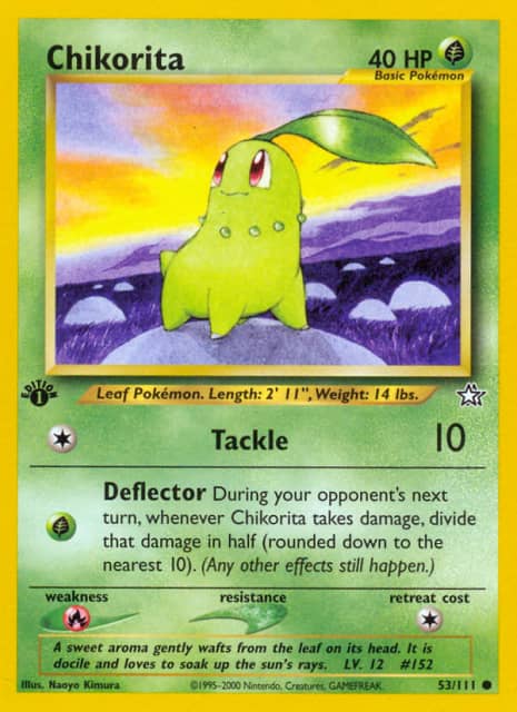 Chikorita (Unlimited) (53) — Neo Genesis