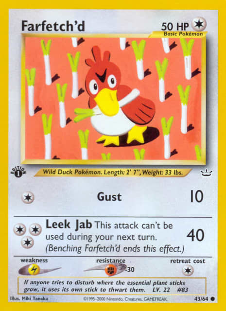Farfetch'd (Unlimited) (43) — Neo Revelation
