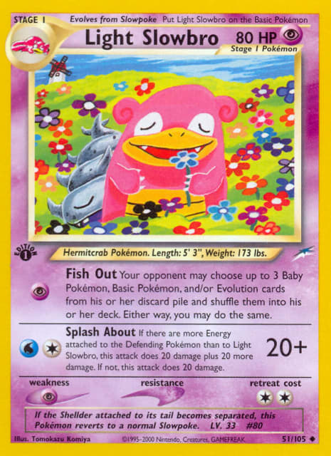 Light Slowbro (Unlimited) (51) — Neo Destiny