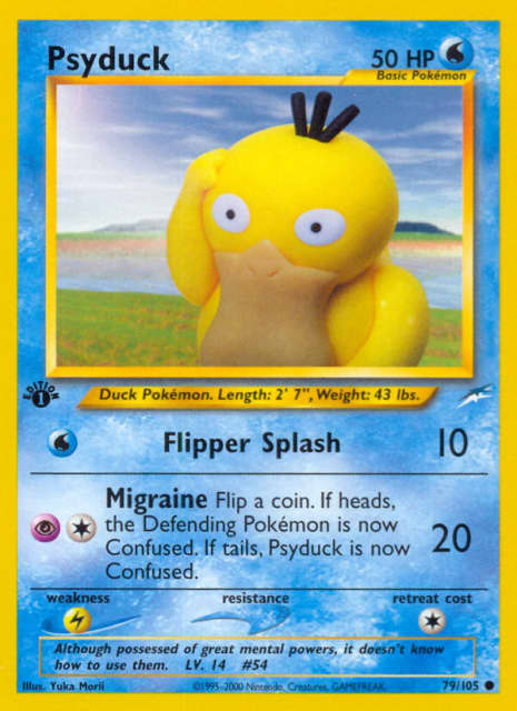 Psyduck (First Edition) (79) — Neo Destiny