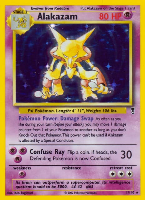 Alakazam (Holofoil) (1) — Legendary Collection