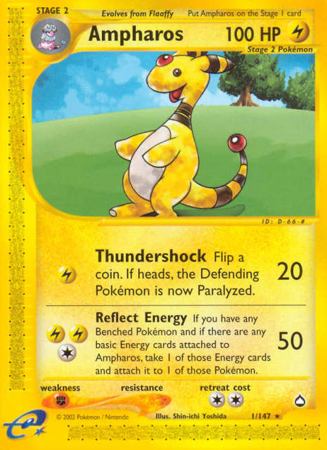Ampharos (1) — Aquapolis