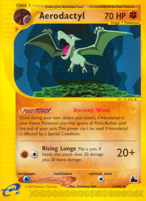 Aerodactyl (1) — Skyridge