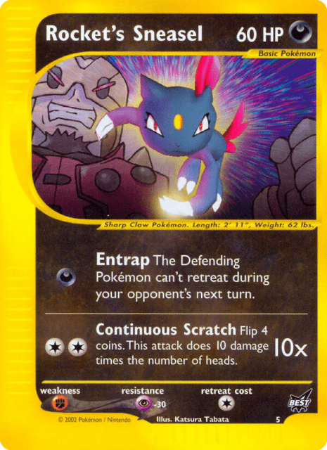 Rocket's Sneasel (5) — Best of Game