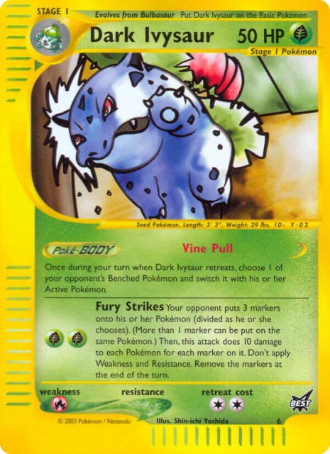 Dark Ivysaur (6) — Best of Game