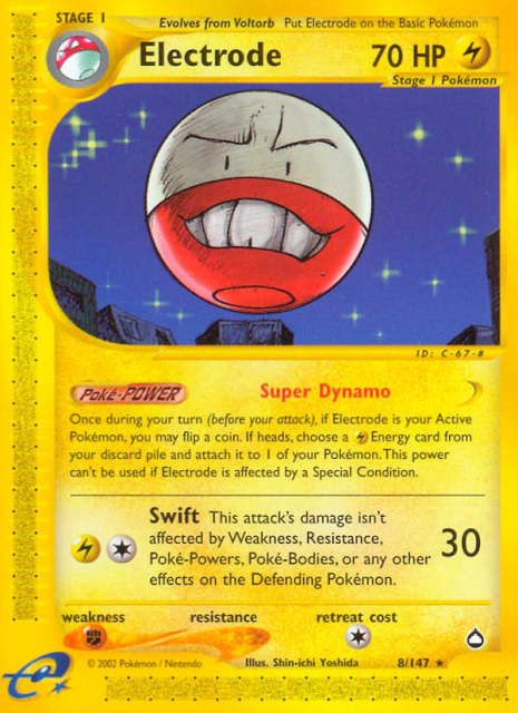 Electrode (8) — Aquapolis