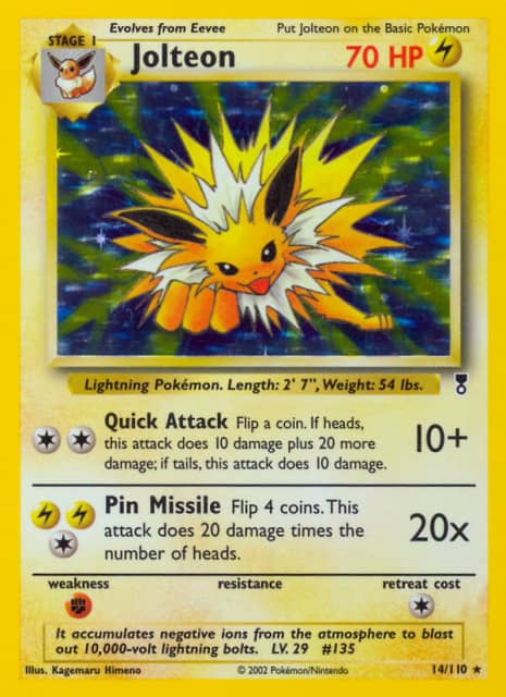 Jolteon (Holofoil) (14) — Legendary Collection