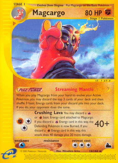 Magcargo (Reverse Holofoil) (18) — Skyridge
