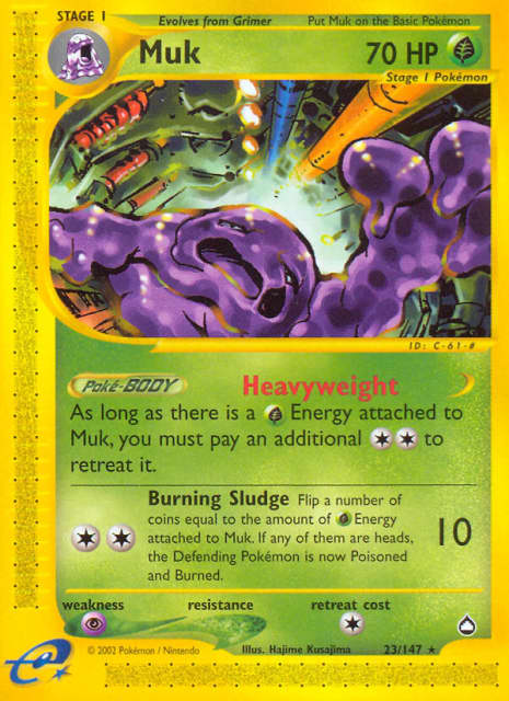 Muk (Reverse Holofoil) (23) — Aquapolis
