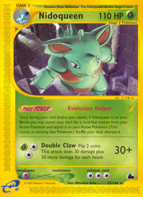 Nidoqueen (22) — Skyridge