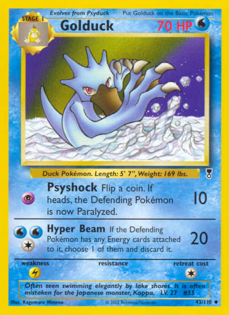 Golduck (43) — Legendary Collection